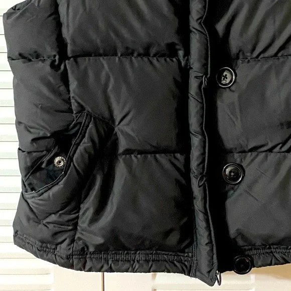 EUC J. Crew Puffer Vest, Black, Down filled,Fully Lined, Minimalist,Sz L,Unisex - Picture 7 of 15